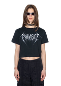 PARASITE CHROME CROP T-SHIRT